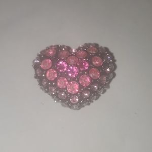 Stretch heart ring